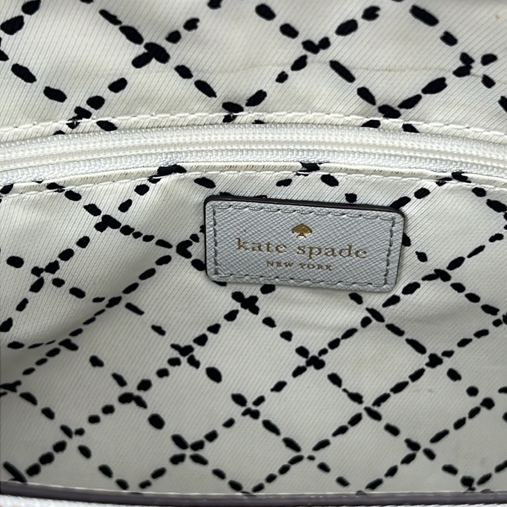 Kate Spade New York 'Cove Street' Leather Airel Tote Bag, Light Smoke - Picture 6 of 7